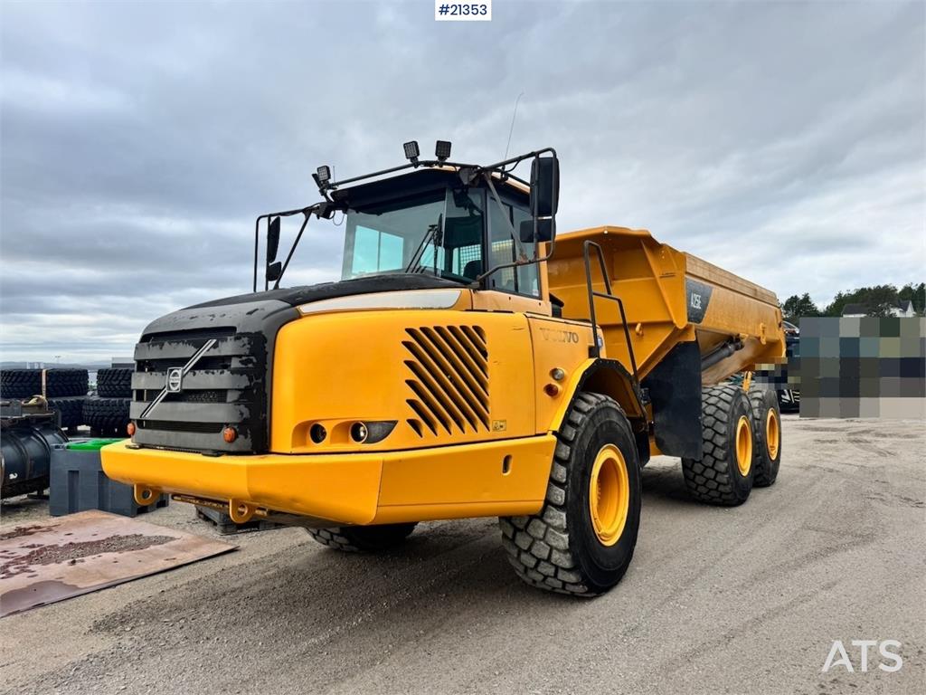 Volvo A25E Dump Truck.
