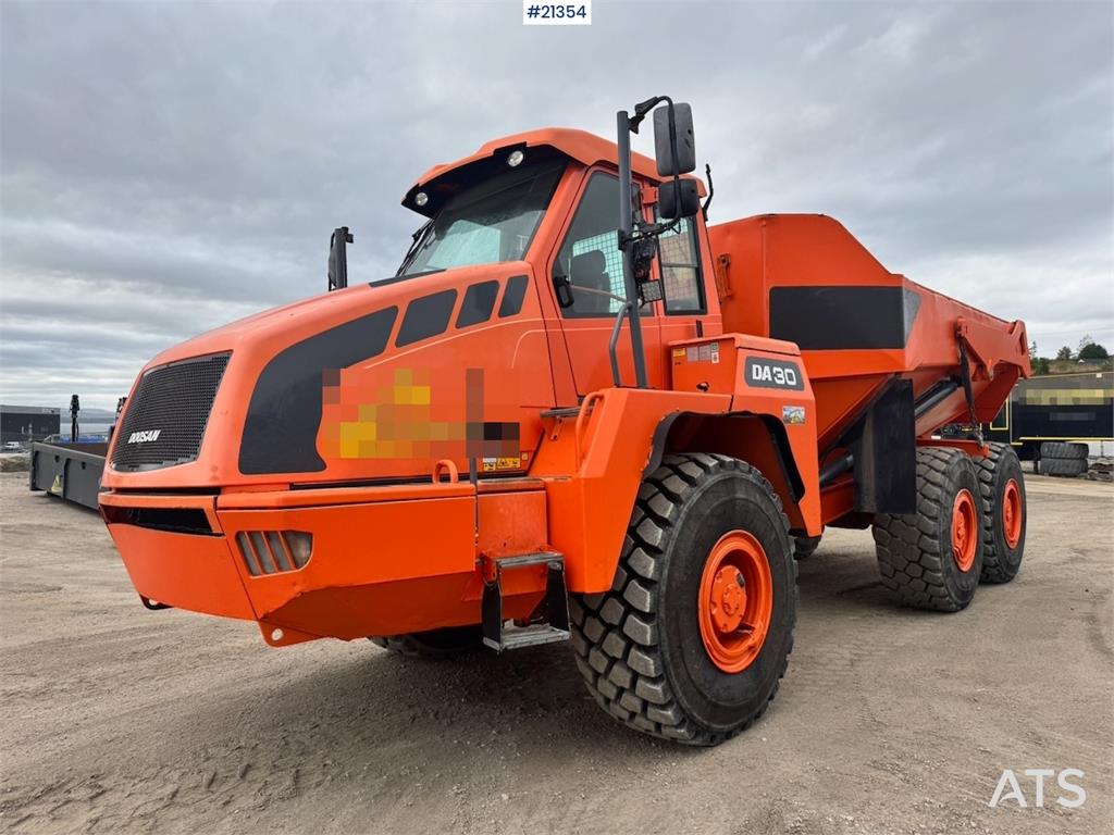 Doosan DA30 Dump Truck. 6650 hours!