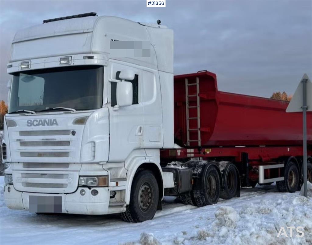 Scania R500 Tractor w/hydraulics & disc recorder