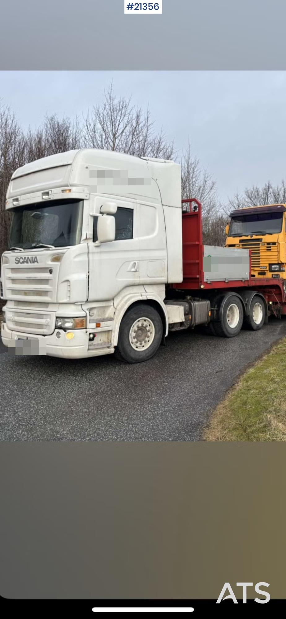 Scania R500 Tractor w/hydraulics & disc recorder