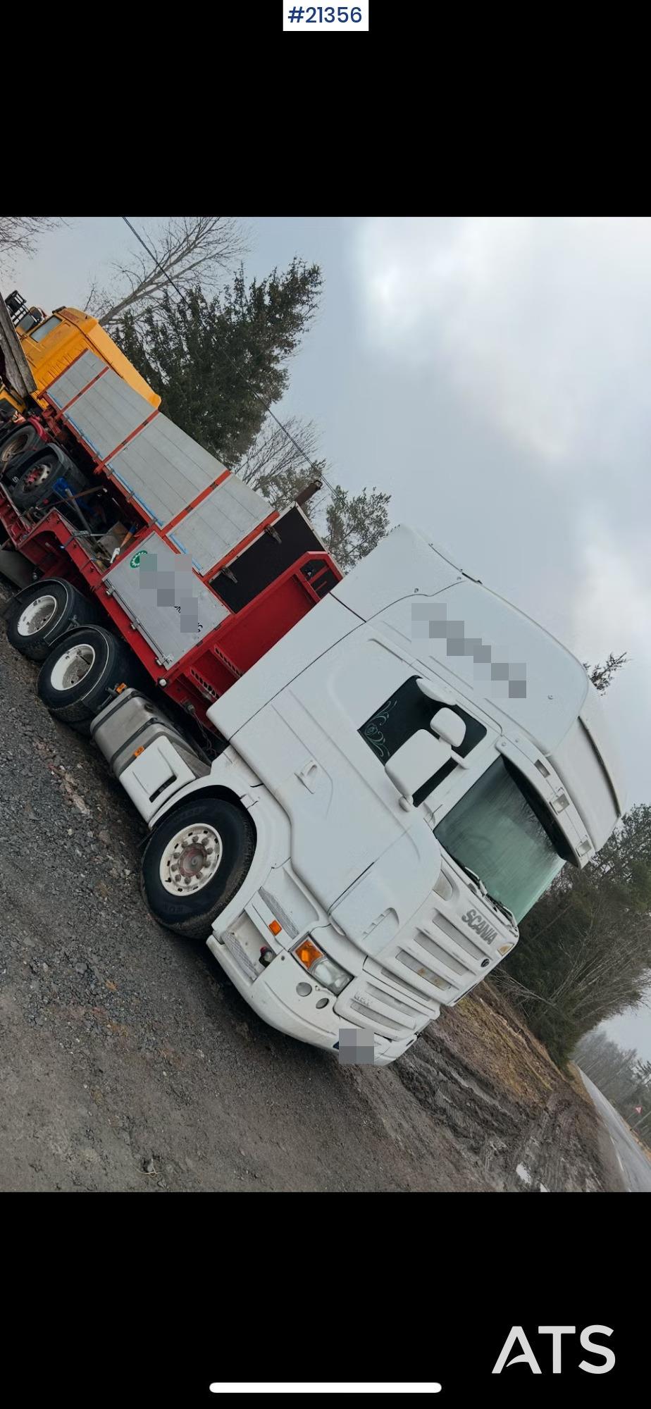 Scania R500 Tractor w/hydraulics & disc recorder