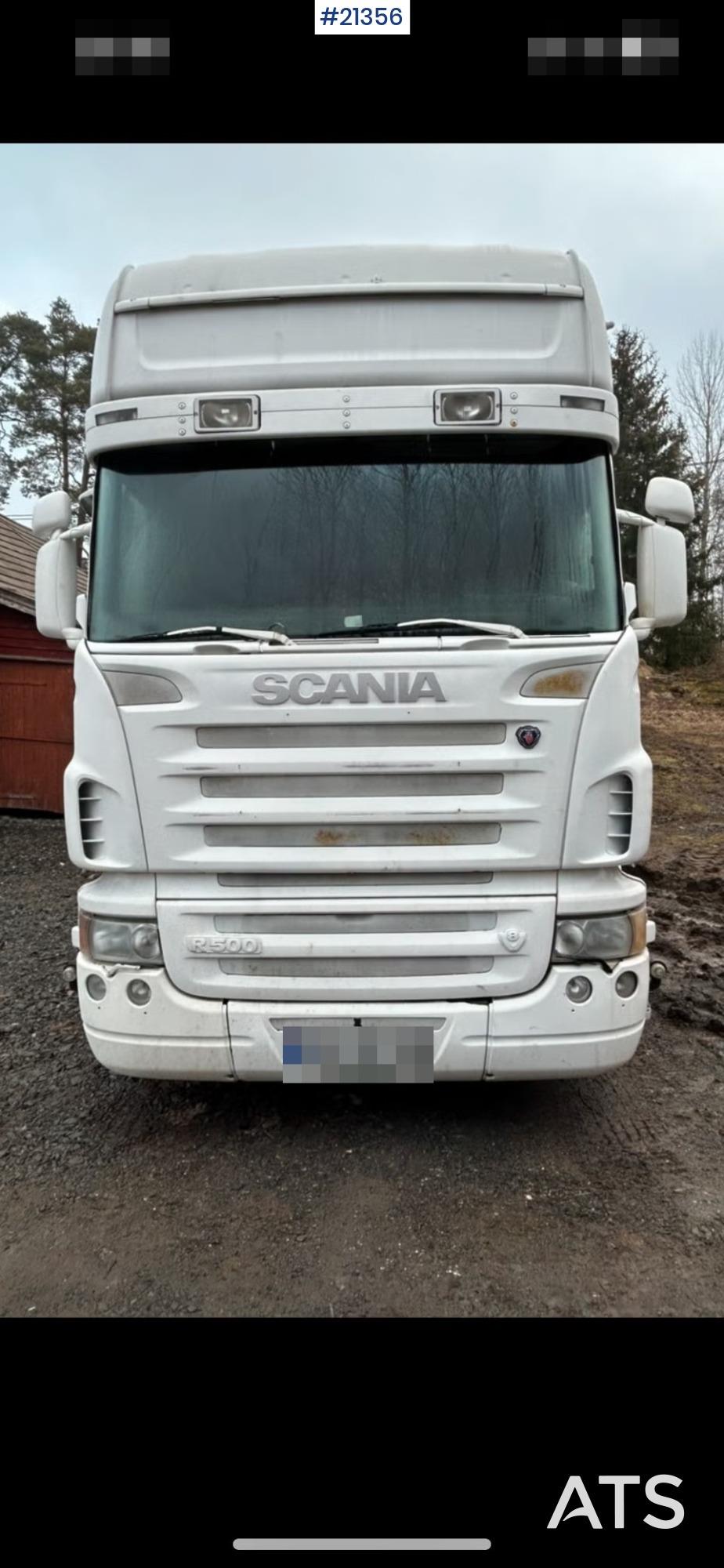 Scania R500 Tractor w/hydraulics & disc recorder
