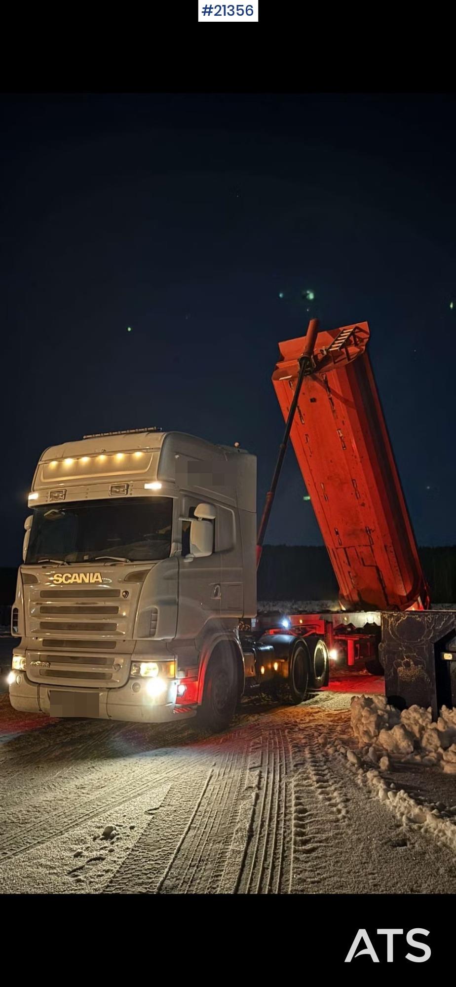 Scania R500 Tractor w/hydraulics & disc recorder