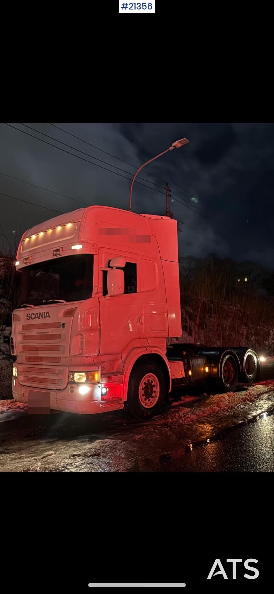 Scania R500 Tractor w/hydraulics & disc recorder