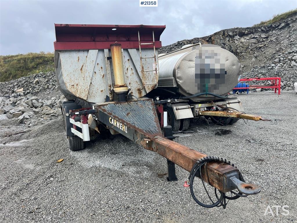 Carnehl 3 axle tipper trailer