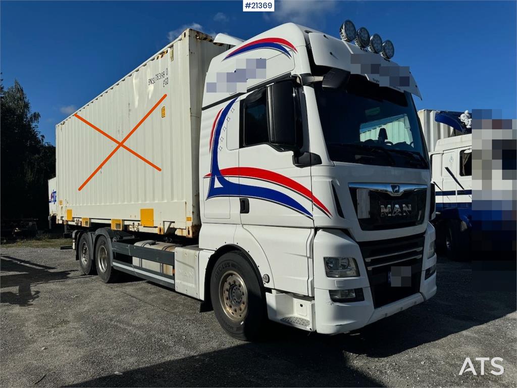MAN TGX 6x2 Container chassis