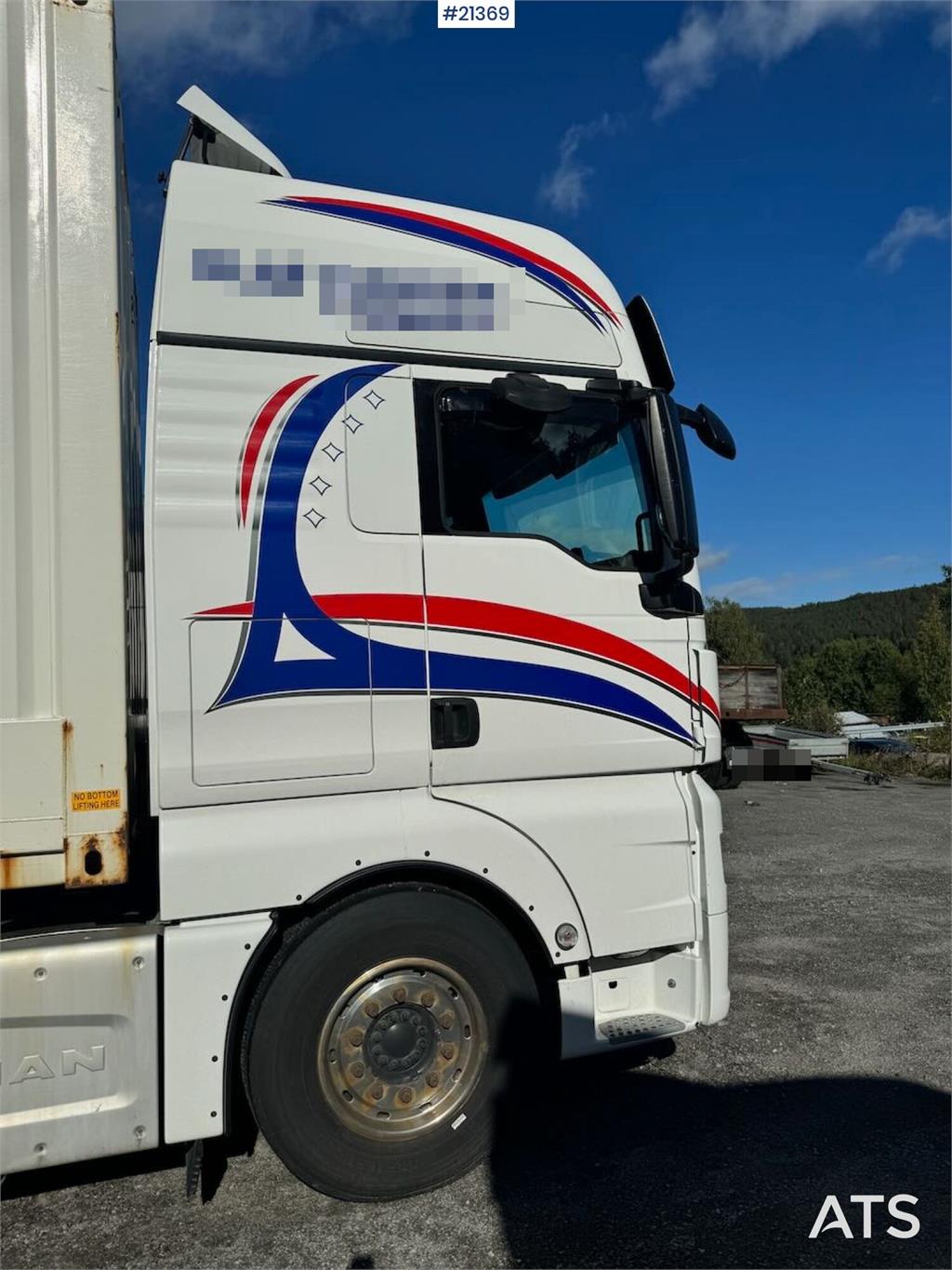 MAN TGX 6x2 Container chassis