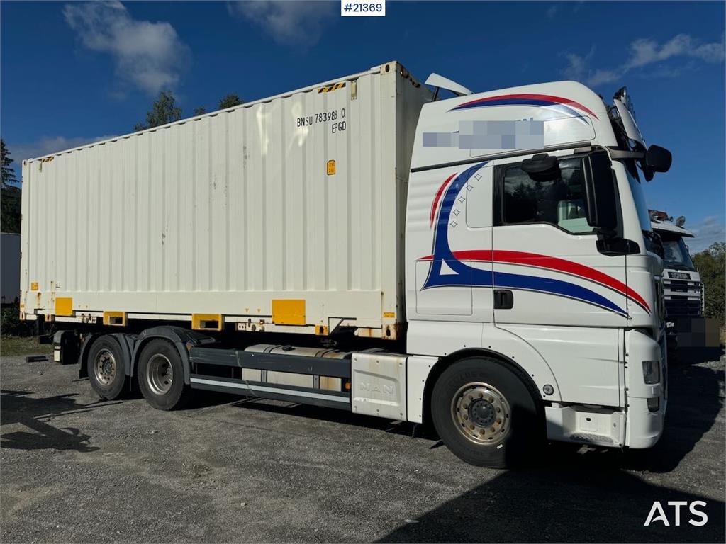 MAN TGX 6x2 Container chassis
