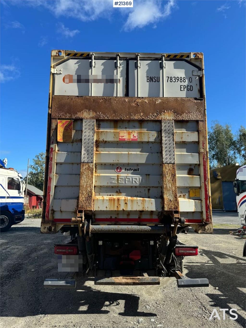 MAN TGX 6x2 Container chassis