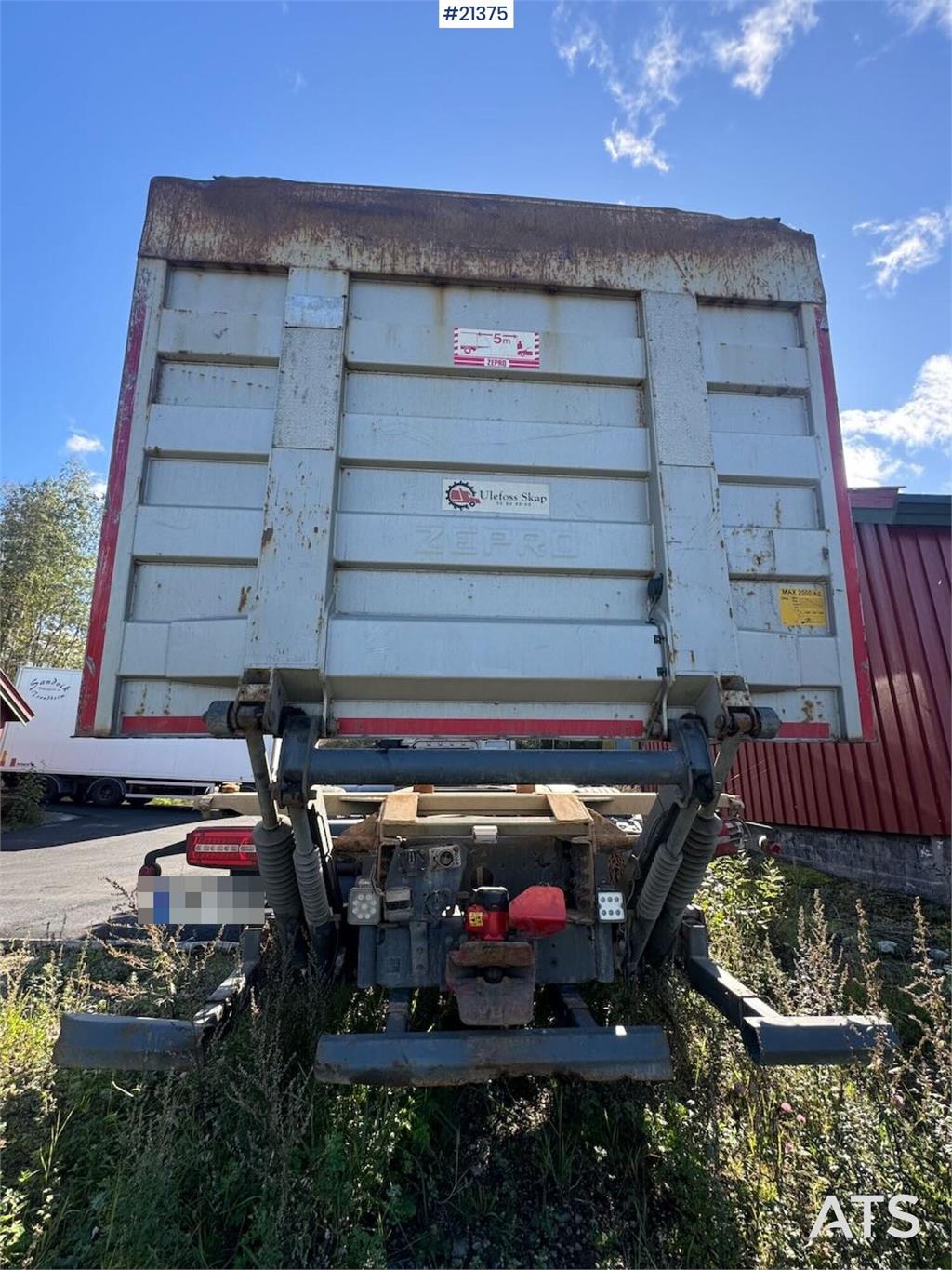 MAN TGX 26.500 Container chassis w/ lift