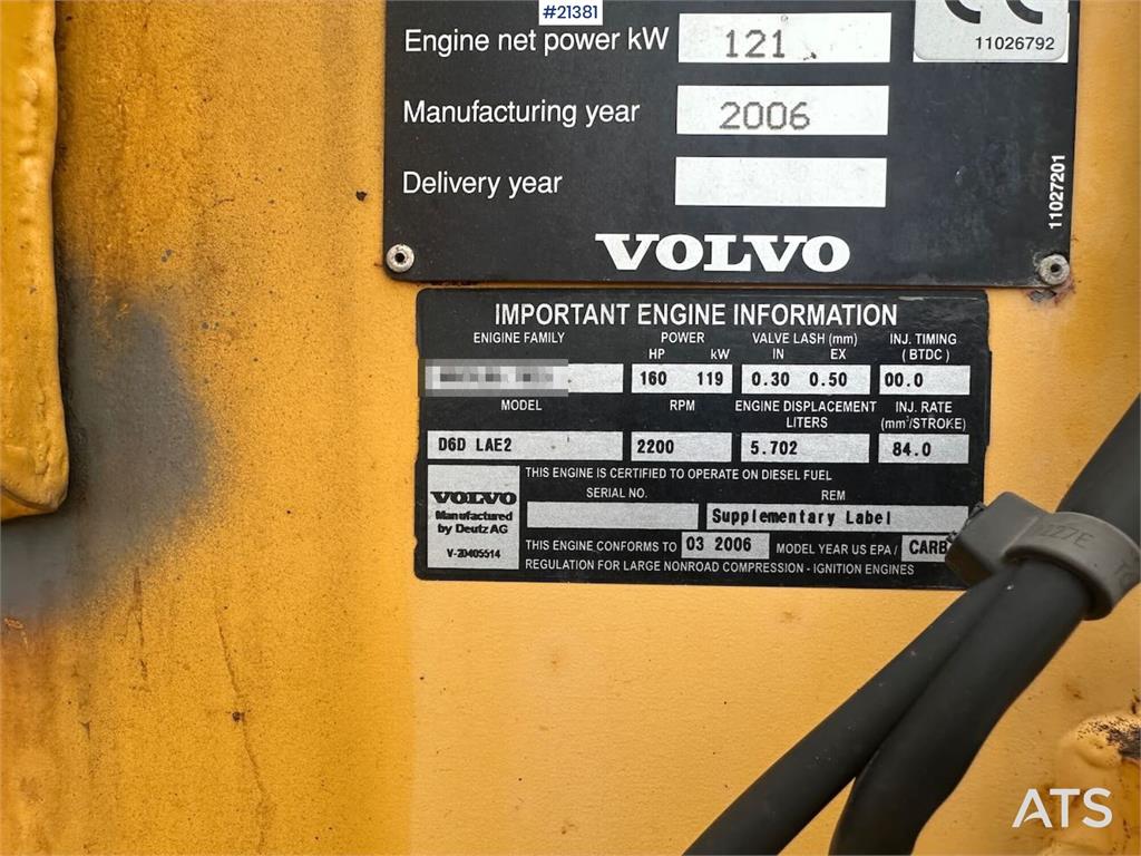 Volvo L90E wheel loader. WATCH VIDEO.