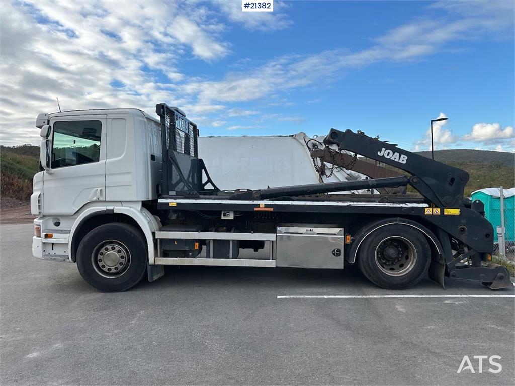 Scania P280 4x2 skip loader. Recently EU approved.