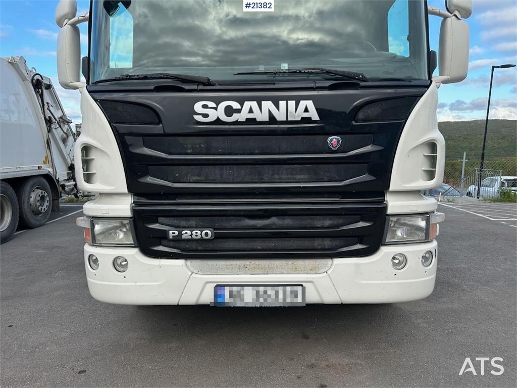 Scania P280 4x2 skip loader. Recently EU approved.