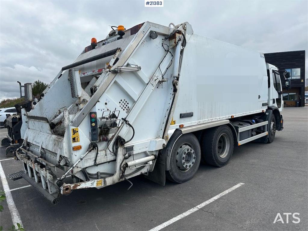 Volvo FE 6x2 compactor truck w/ NTM body and low mileage