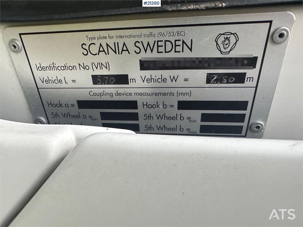 Scania R380 6x2 tanker truck with eurotank body.