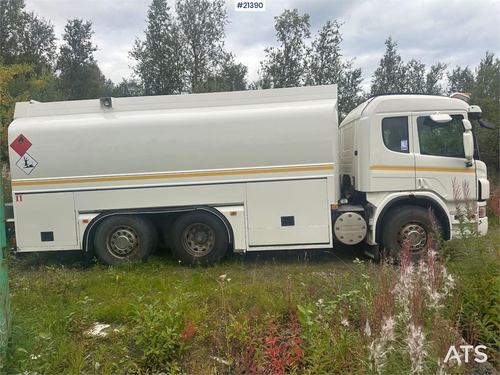 Scania R380 6x2 tanker truck with eurotank body.