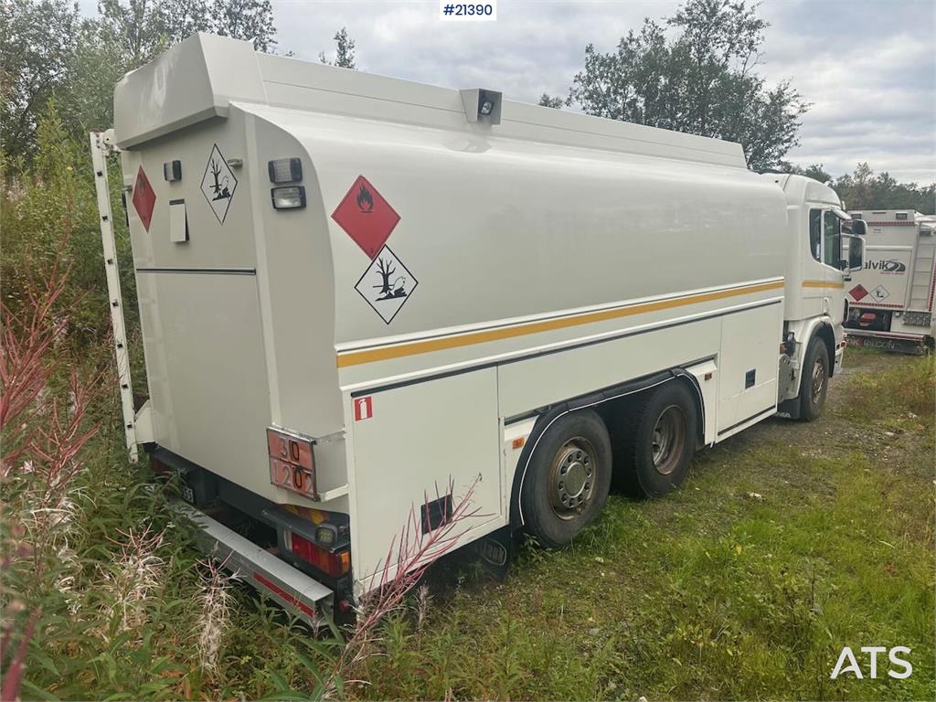 Scania R380 6x2 tanker truck with eurotank body.