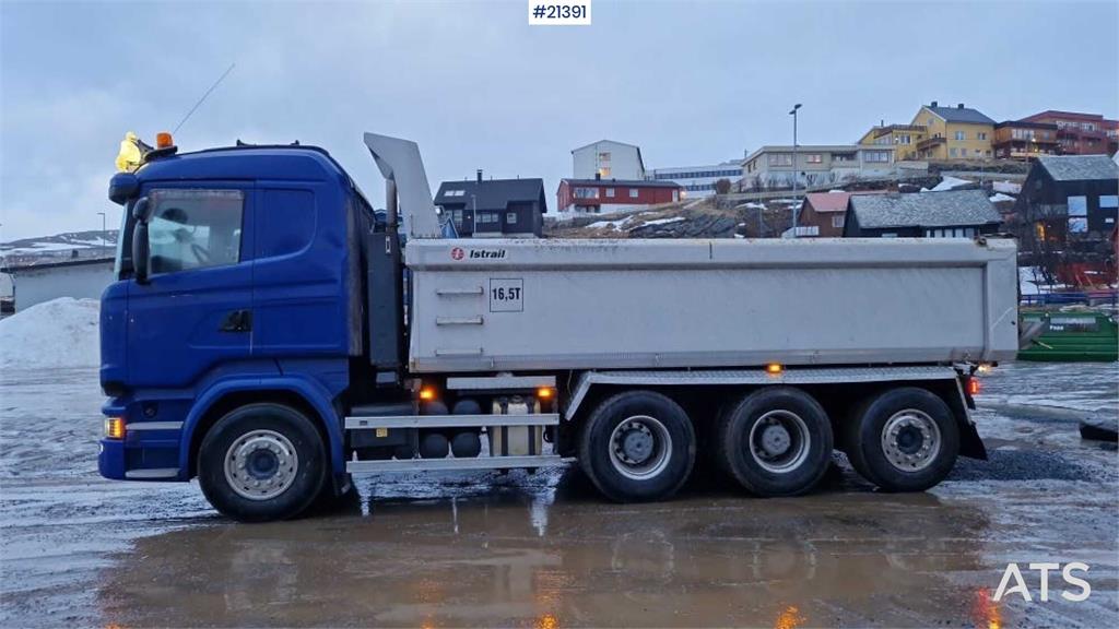 Scania R580 8x4 tippbil. Mye deler byttet!