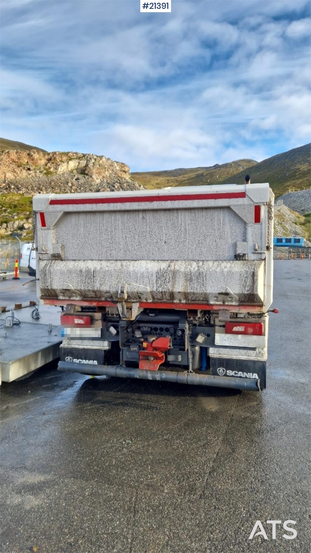 Scania R580 8x4 tippbil. Mye deler byttet!