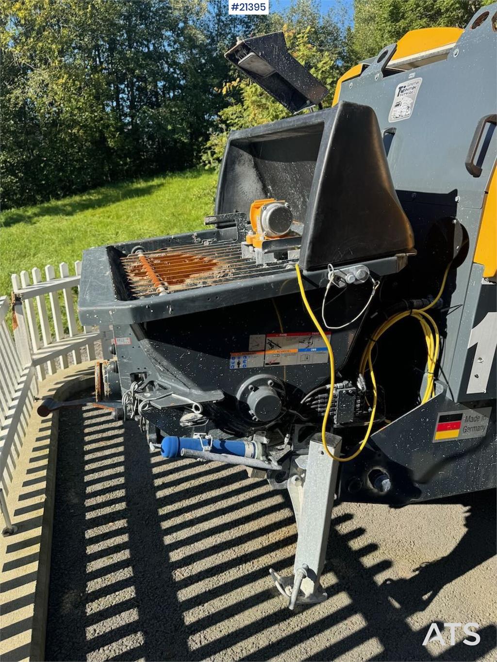 Putzmeister BSA 1005 D5 Concrete Pump WATCH VIDEO