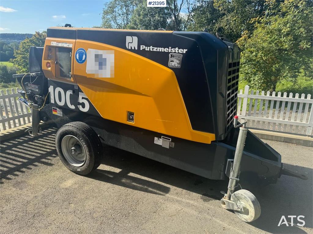 Putzmeister BSA 1005 D5 Concrete Pump WATCH VIDEO