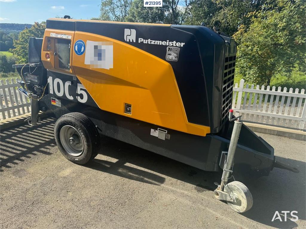 Putzmeister BSA 1005 D5 Concrete Pump WATCH VIDEO