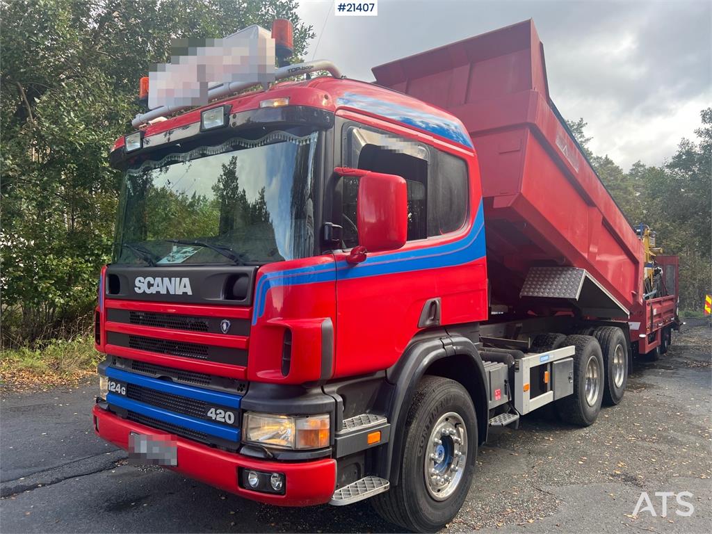 Scania P124G 6x2 Tippbil
