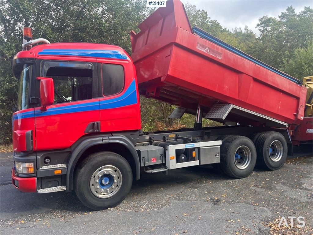 Scania P124G 6x2 Tippbil