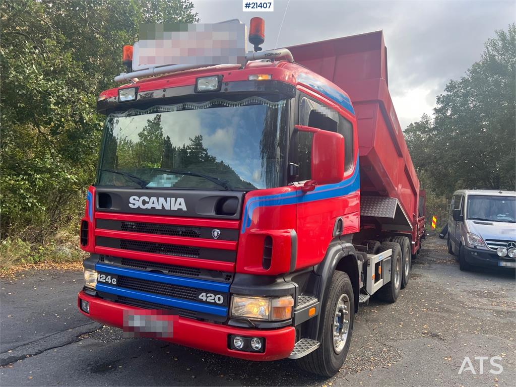 Scania P124G 6x2 Tippbil