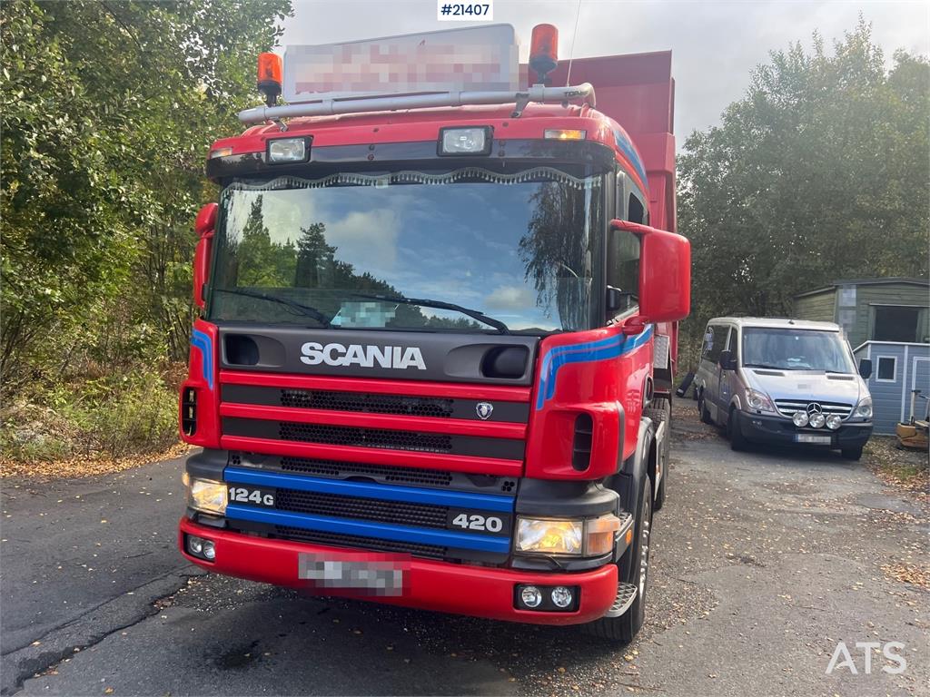 Scania P124G 6x2 Tippbil