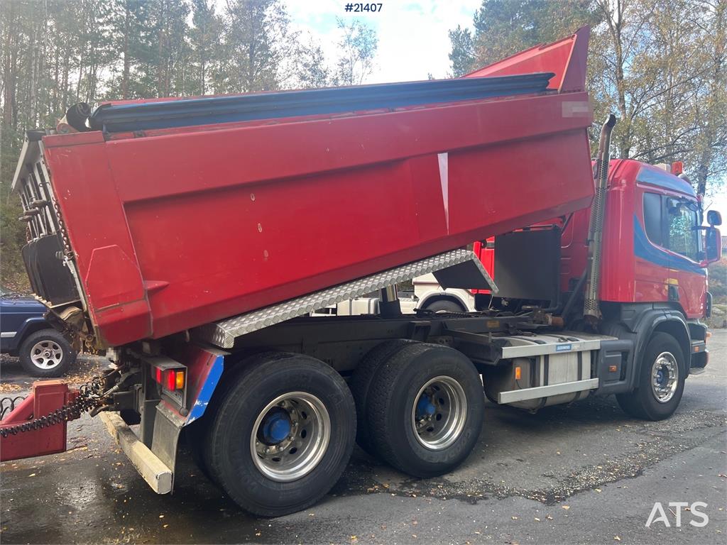 Scania P124G 6x2 Tippbil