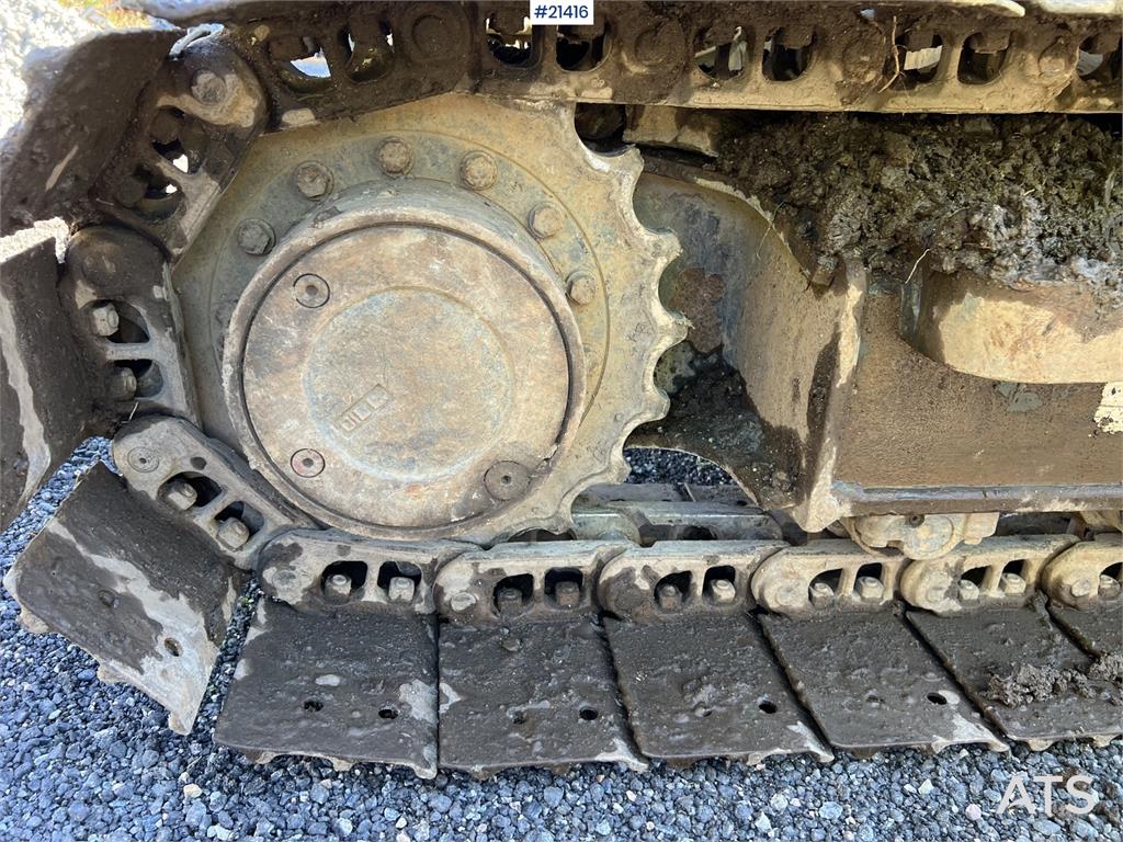 Komatsu PC78us Excavator w/ Rototilt, sanding bucket, narr