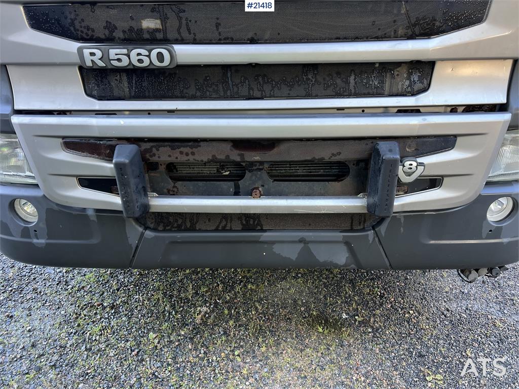 Scania R560 Plow rigged tipper truck w/ plow attachment