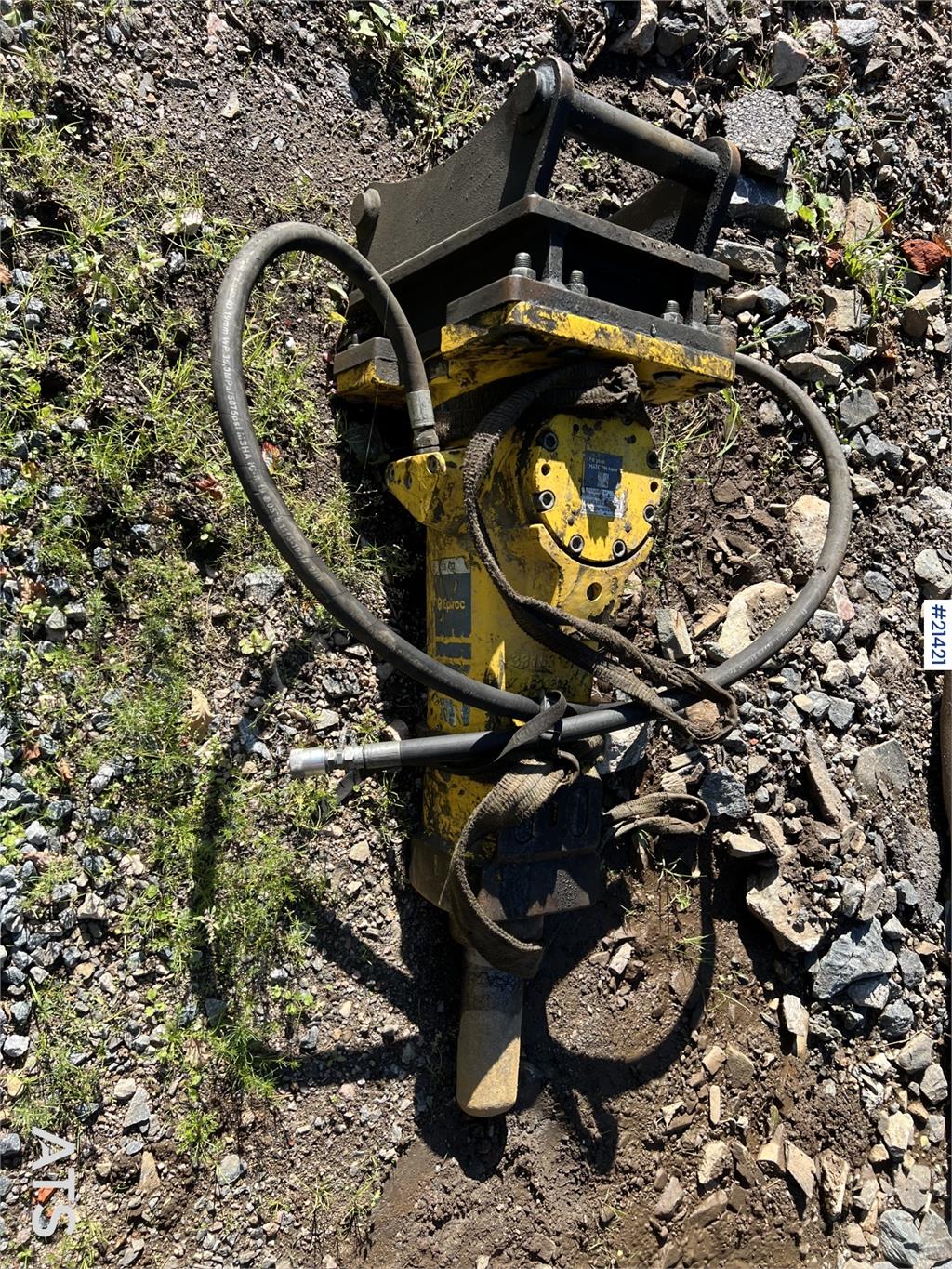 Epiroc SB 452 spike hammer (321 kg) m50 attachment