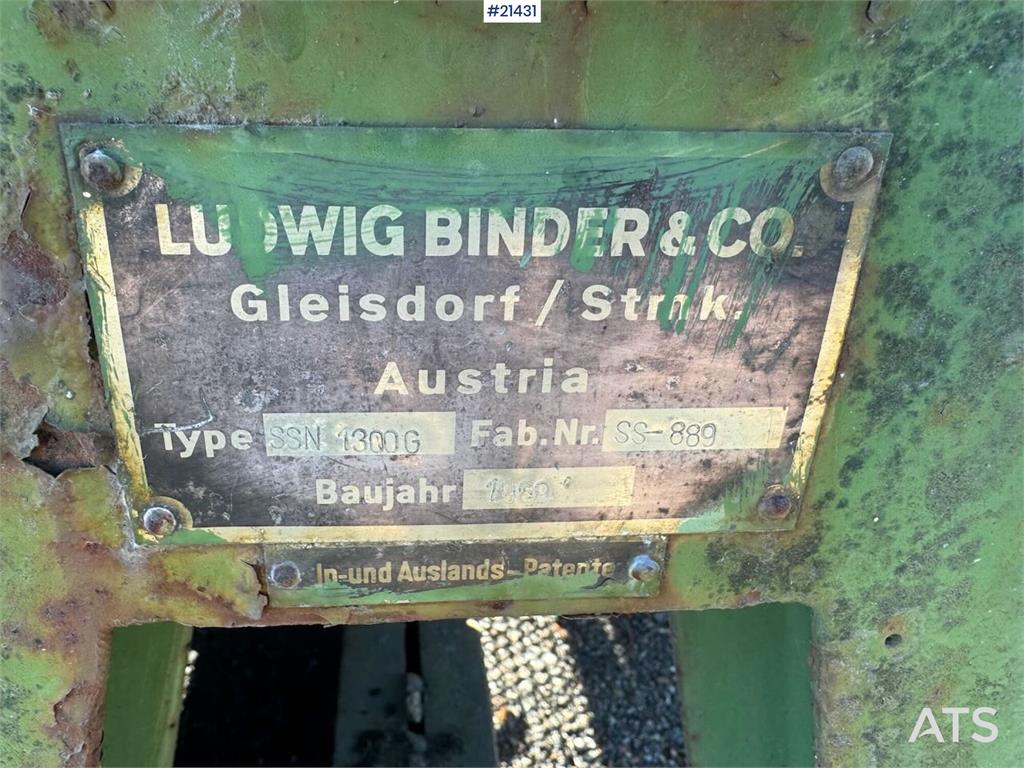 [Other] Ludwig Binder Linear quarry sieve.