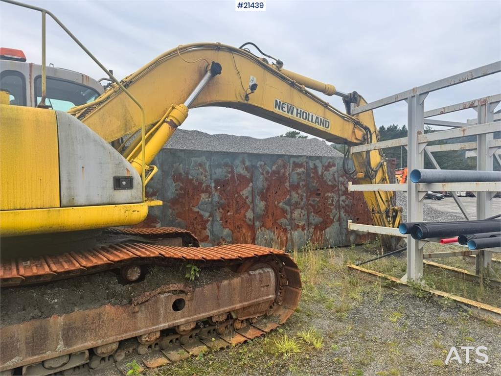 New Holland E305 Crawler Excavator. Rep object.