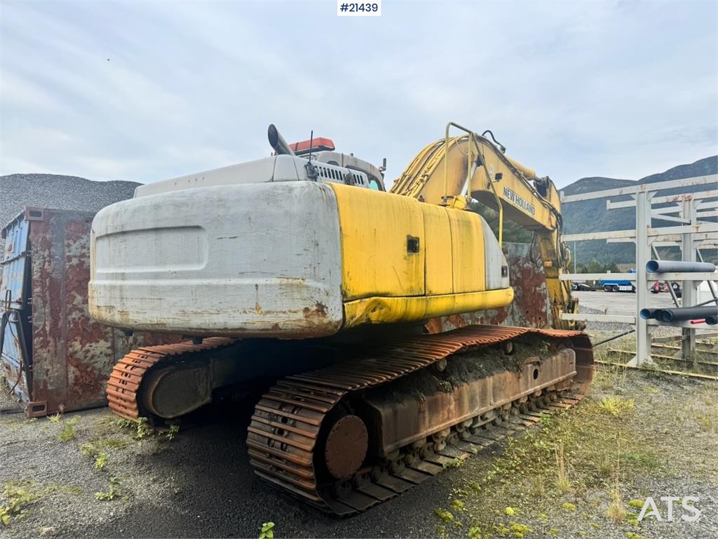 New Holland E305 Crawler Excavator. Rep object.