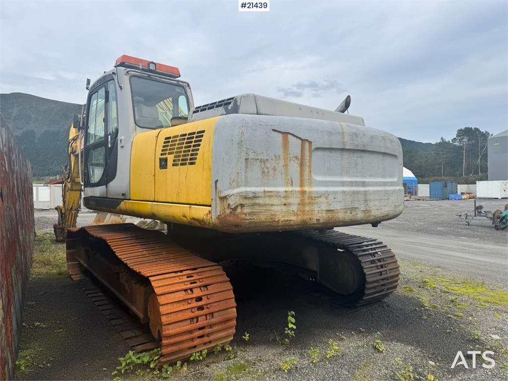 New Holland E305 Crawler Excavator. Rep object.