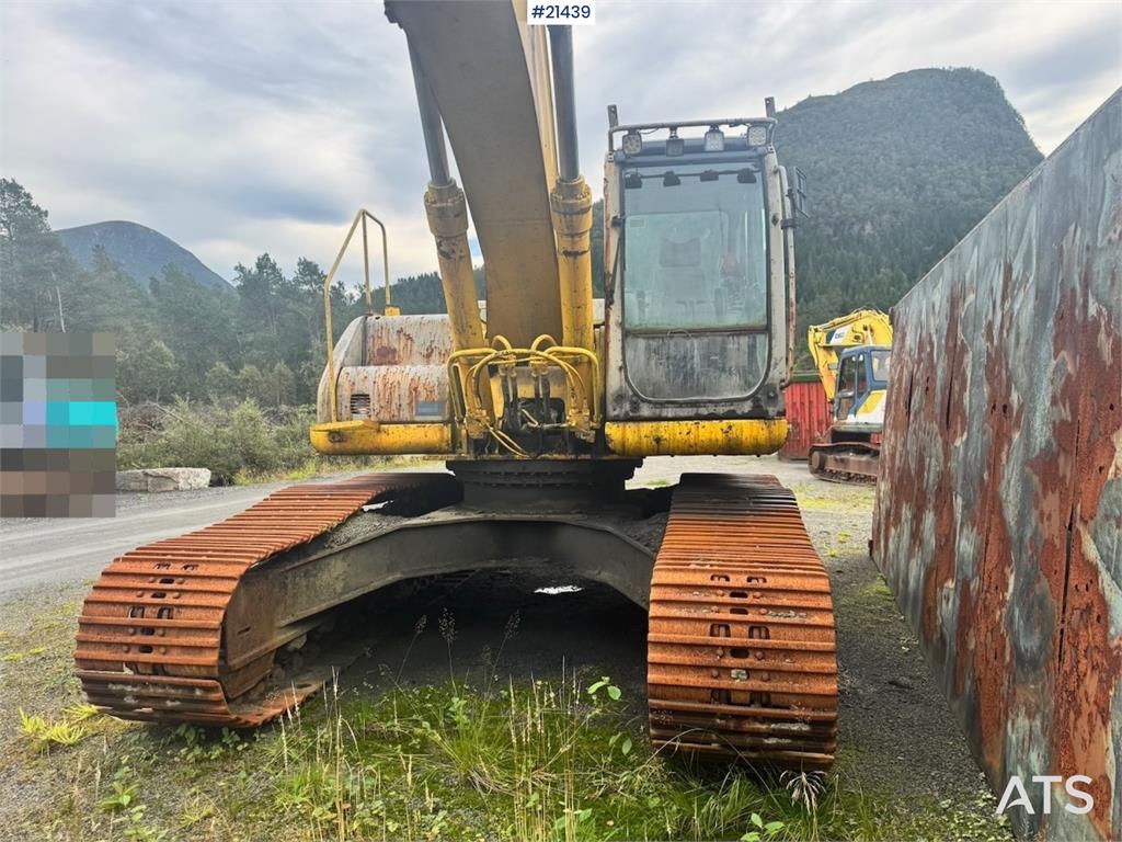 New Holland E305 Crawler Excavator. Rep object.