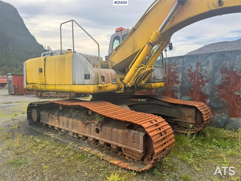 New Holland E305 Crawler Excavator. Rep object.