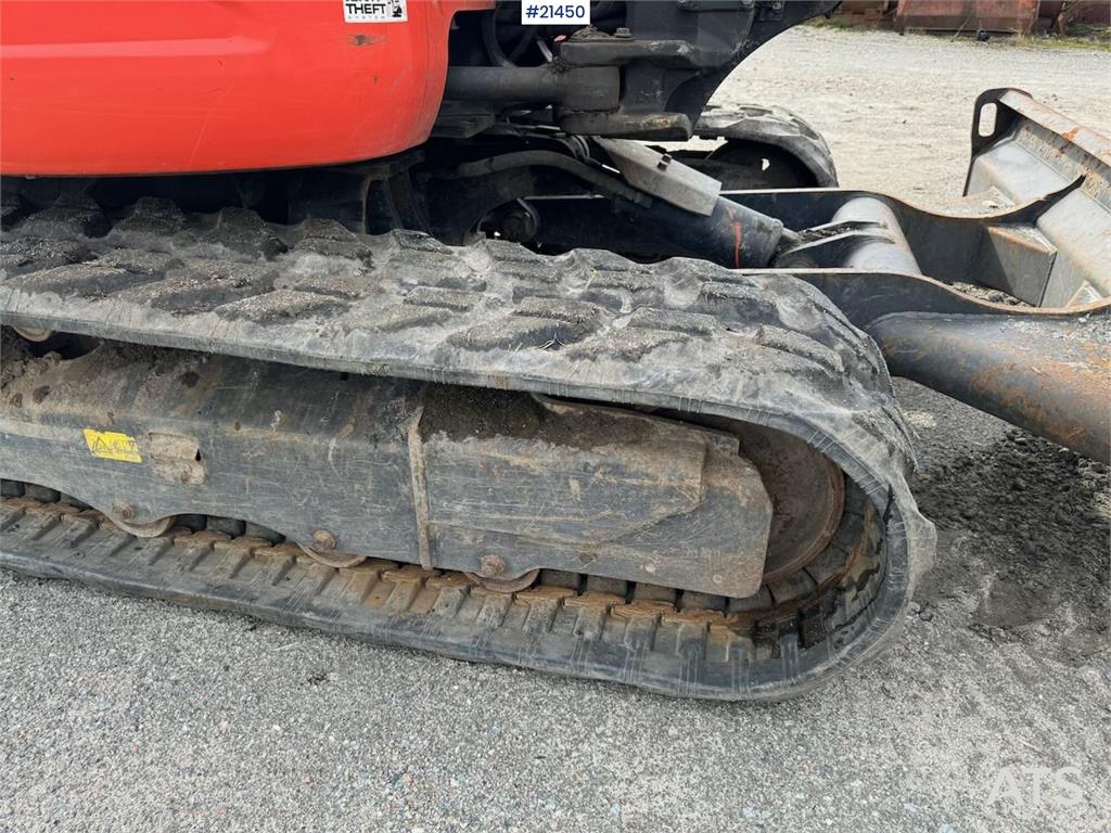 Kubota KX057-4 Tracked excavator w/ sanding bucket and ro
