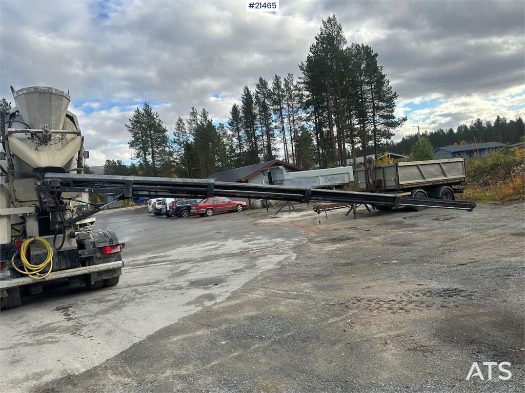 Scania G480 8x2 concrete truck w/ Saraka building and cro