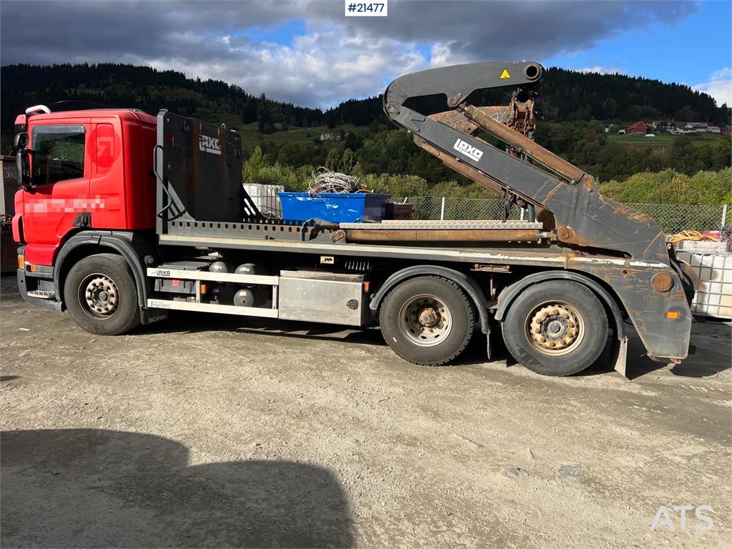 Scania P360 Liftdumper m/ rotator