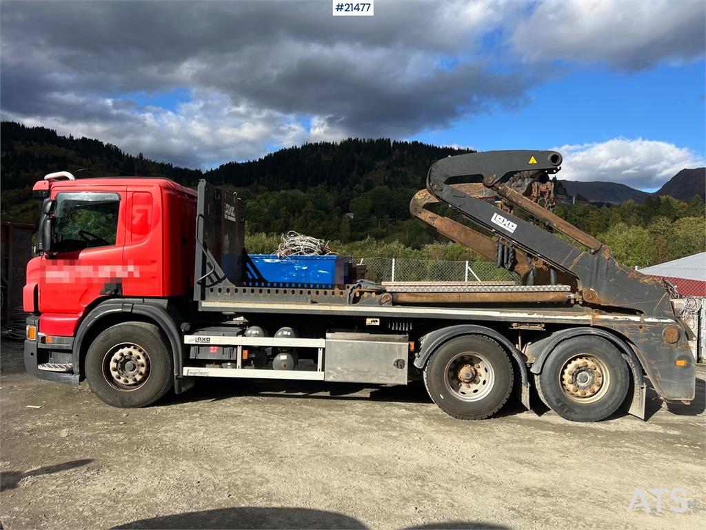 Scania P360 Liftdumper m/ rotator