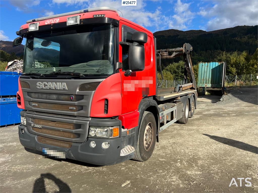 Scania P360 Liftdumper m/ rotator