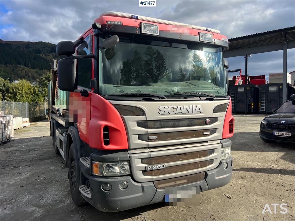 Scania P360 Liftdumper m/ rotator