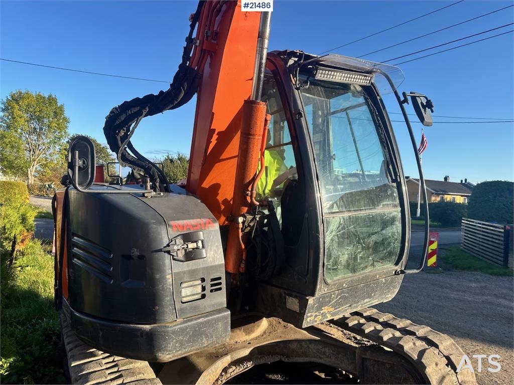 Hitachi ZX85US-5A w/ Rototilt and 2 buckets.