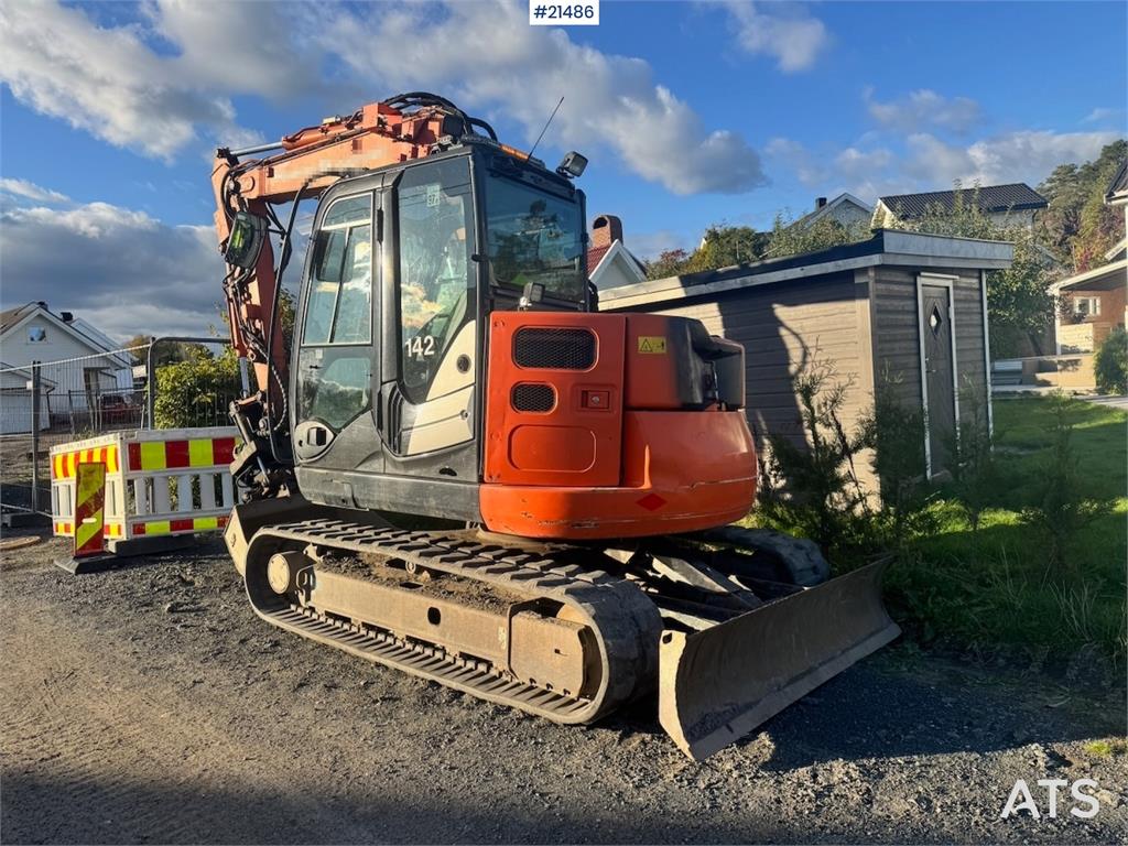Hitachi ZX85US-5A w/ Rototilt and 2 buckets.