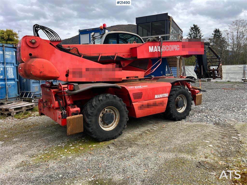 Manitou MRT2540 w/ radio control, crew basket, 2 sets of p