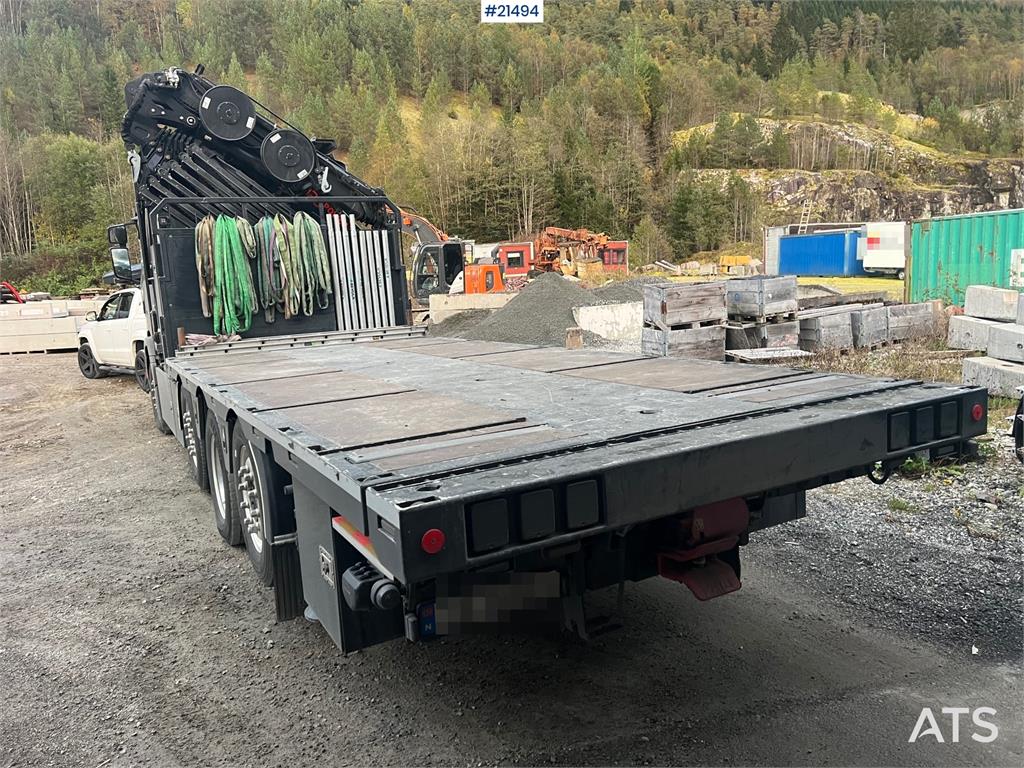Scania G560 8x2 pusher crane truck w/ onspot, 2023 50t/m